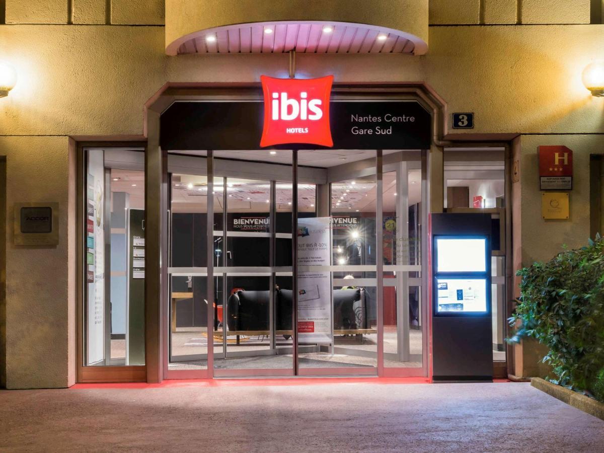 Hotel Ibis Nantes Centre Gare Sud Exterior foto