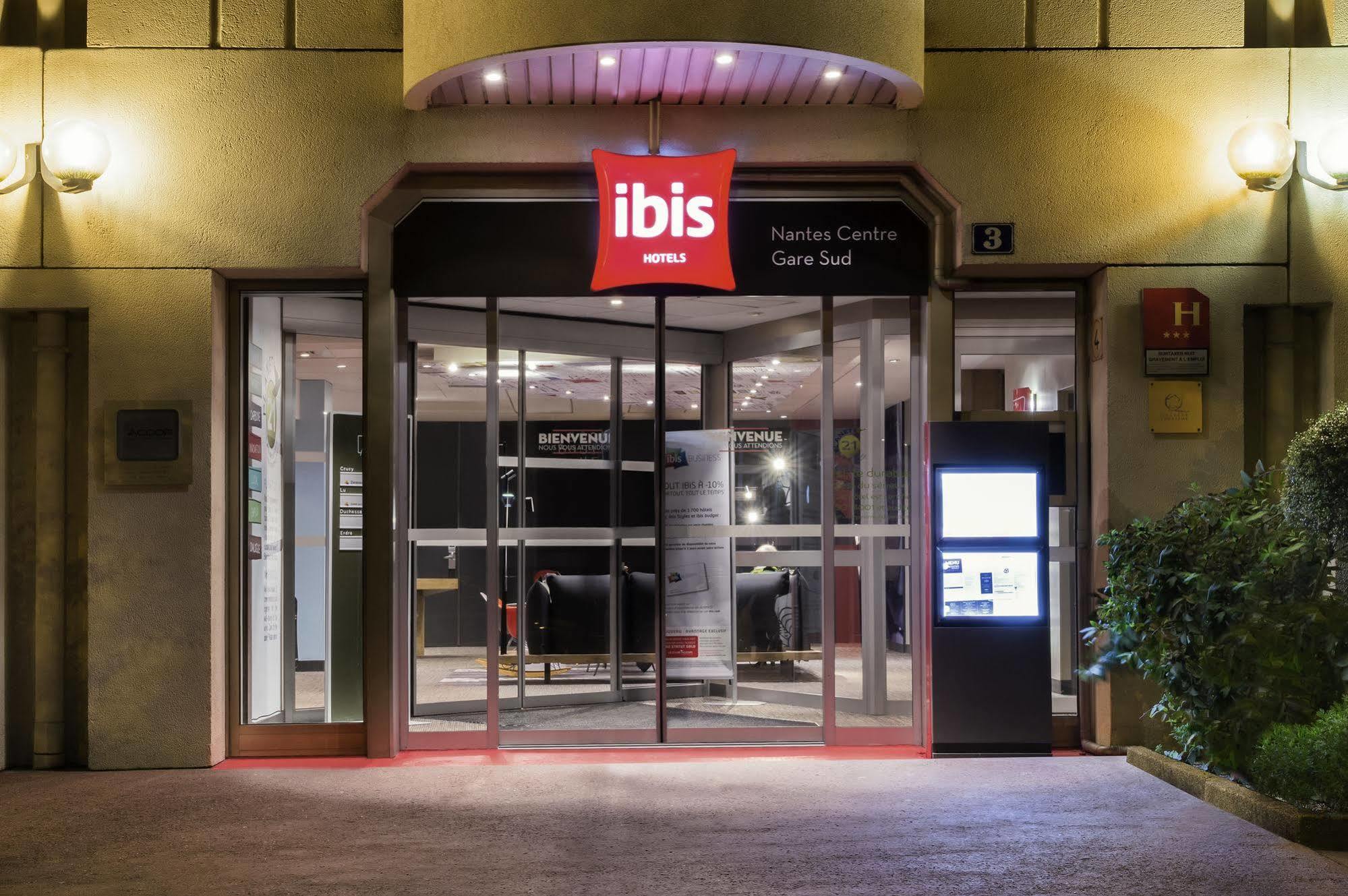 Hotel Ibis Nantes Centre Gare Sud Exterior foto
